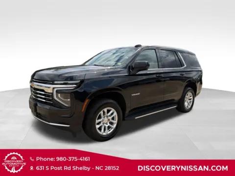 Black 2025 Chevrolet Tahoe LT for sale in Shelby, NC