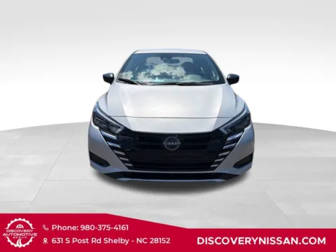 Photos of 2025 Nissan Versa 1.6 S for sale in Shelby, NC at Discovery Nissan