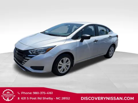 Silver 2025 Nissan Versa 1.6 S for sale in Shelby, NC