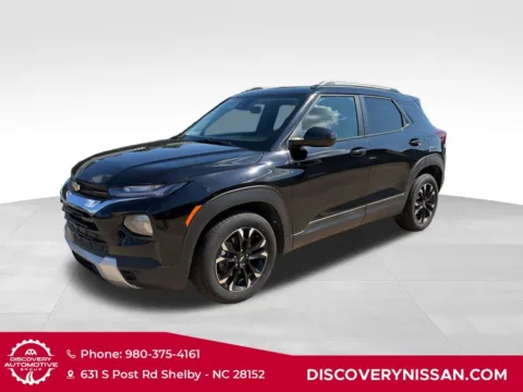 Black 2023 Chevrolet TrailBlazer LT for sale in Shelby, NC