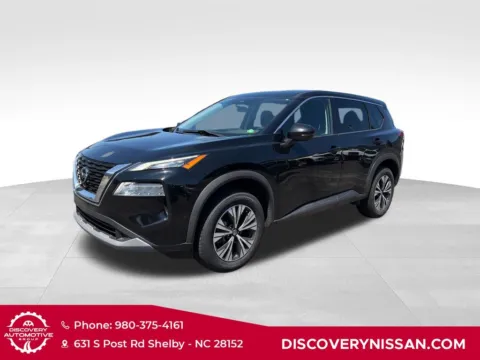 Black 2021 Nissan Rogue SV for sale in Shelby, NC