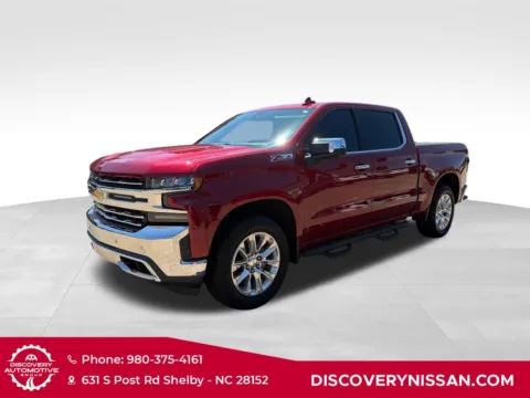 Red 2019 Chevrolet Silverado 1500 LTZ for sale in Shelby, NC