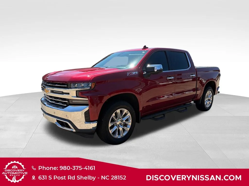 Red 2019 Chevrolet Silverado 1500 LTZ for sale in Shelby, NC