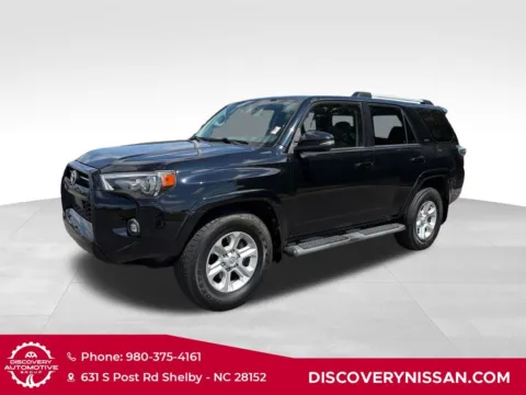 Black 2021 Toyota 4Runner SR5 Premium for sale in Shelby, NC