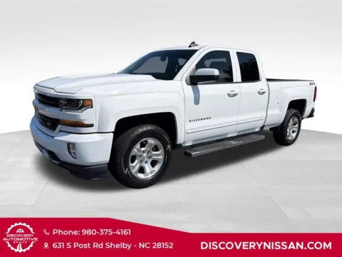 White 2018 Chevrolet Silverado 1500 LT for sale in Shelby, NC