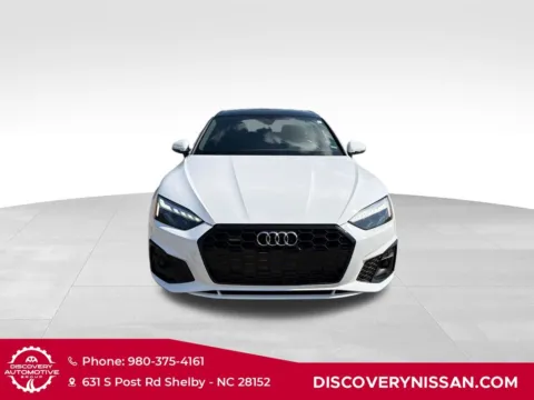 Photos of 2025 Audi A5 Sportback 45 S line Premium quattro ONE OWNER Conv Plus for sale in Shelby, NC at Discovery Nissan