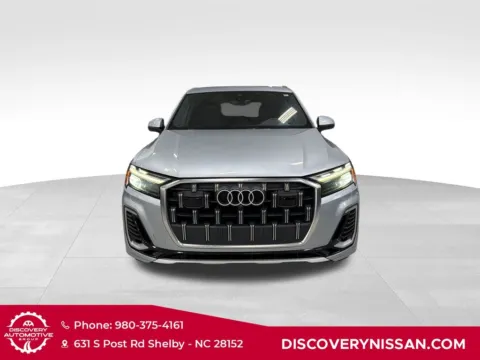 Photos of 2025 Audi Q7 55 Premium Plus ONE OWNER Pano Roof for sale in Shelby, NC at Discovery Nissan