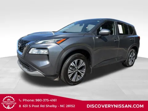 Gray 2023 Nissan Rogue SV for sale in Shelby, NC