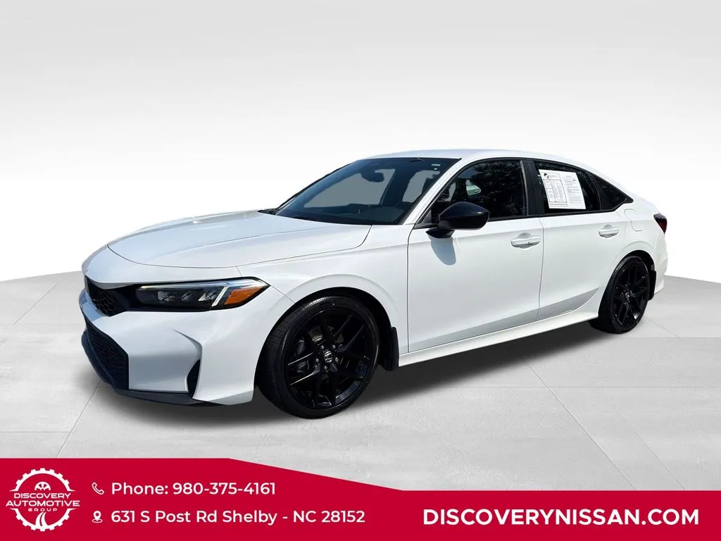 White 2025 Honda Civic Sport for sale in Shelby, NC