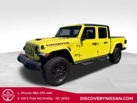 Yellow 2023 Jeep Gladiator Mojave for sale in Shelby, NC