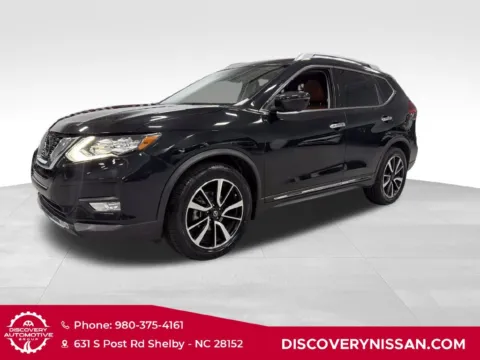 Black 2018 Nissan Rogue SL for sale in Shelby, NC