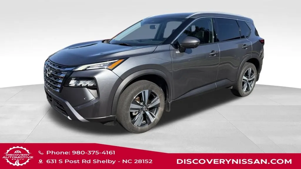 Gray 2024 Nissan Rogue SL for sale in Shelby, NC