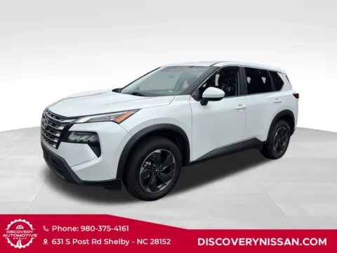 White 2024 Nissan Rogue SV for sale in Shelby, NC