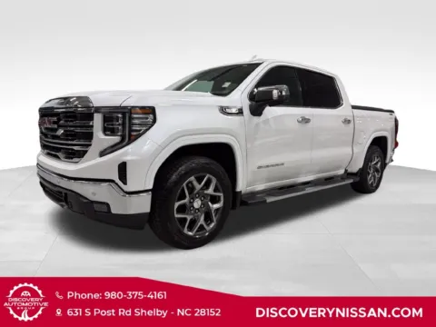 White 2025 GMC Sierra 1500 SLT for sale in Shelby, NC