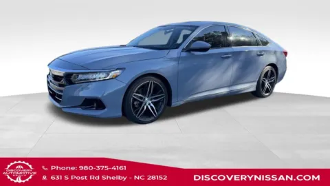 Gray 2021 Honda Accord Touring 2.0T for sale in Shelby, NC