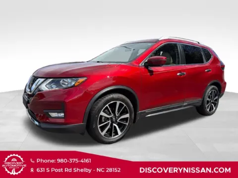 Red 2019 Nissan Rogue SL for sale in Shelby, NC