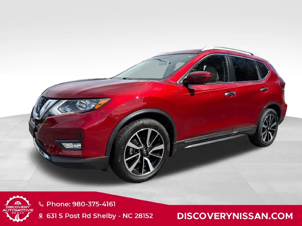 Red 2019 Nissan Rogue SL for sale in Shelby, NC