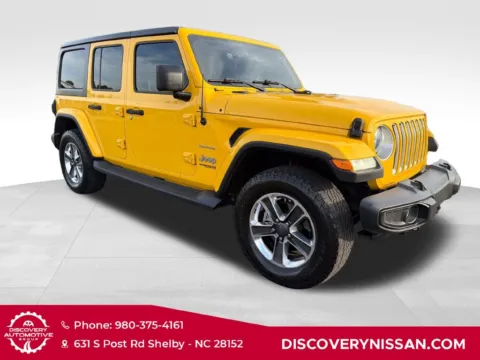 More photos of 2018 Jeep Wrangler Unlimited Sahara at Discovery Nissan, NC