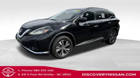 Black 2020 Nissan Murano SV for sale in Shelby, NC