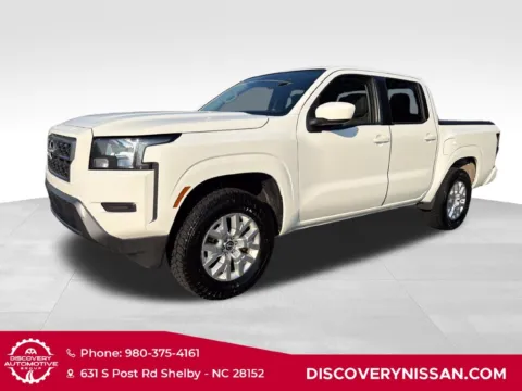 White 2022 Nissan Frontier SV for sale in Shelby, NC