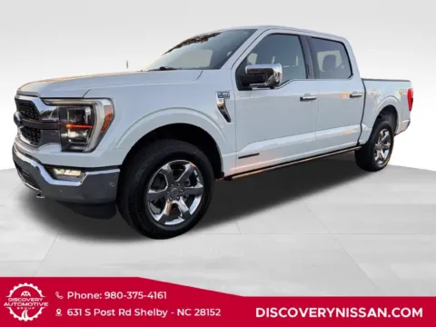 White 2023 Ford F-150 King Ranch for sale in Shelby, NC