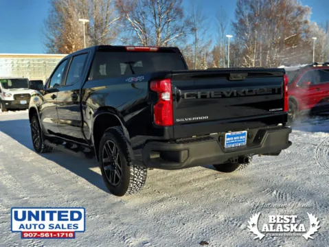 More photos of 2025 Chevrolet Silverado 1500 Crew Cab Custom Pickup 4D 5 3/4 ft at United Auto Sales, AK