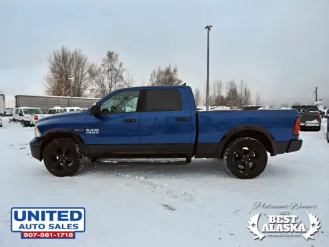 Photos of 2015 Ram 1500 Crew Cab Outdoorsman Pickup 4D 6 1/3 ft for sale in Anchorage, AK at United Auto Sales