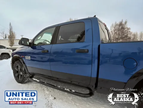 Another view of 2015 Ram 1500 Crew Cab Outdoorsman Pickup 4D 6 1/3 ft for sale in Anchorage, AK at United Auto Sales