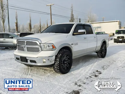 Photos of 2015 Ram 1500 Crew Cab Laramie Pickup 4D 6 1/3 ft for sale in Anchorage, AK at United Auto Sales