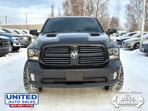 Another view of 2017 Ram 1500 Crew Cab Sport Pickup 4D 5 1/2 ft for sale in Anchorage, AK at United Auto Sales