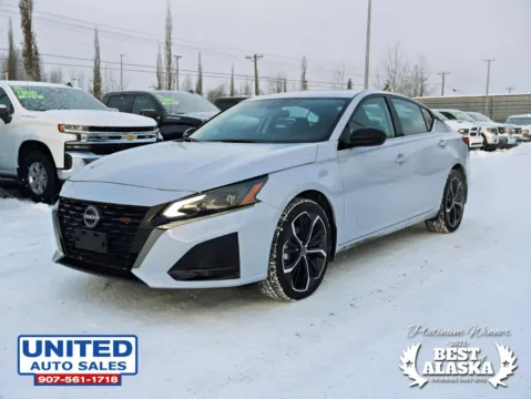 Another view of 2025 Nissan Altima 2.5 SR Sedan 4D for sale in Anchorage, AK at United Auto Sales