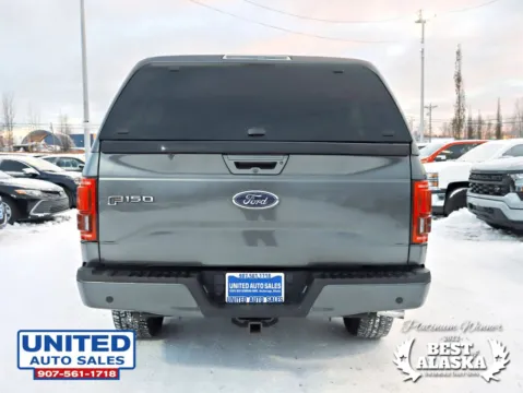 More photos of 2017 Ford F-150 SuperCrew Cab Lariat Pickup 4D 5 1/2 ft at United Auto Sales, AK