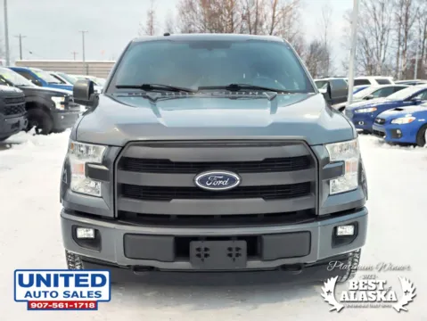 Photos of 2017 Ford F-150 SuperCrew Cab Lariat Pickup 4D 5 1/2 ft for sale in Anchorage, AK at United Auto Sales