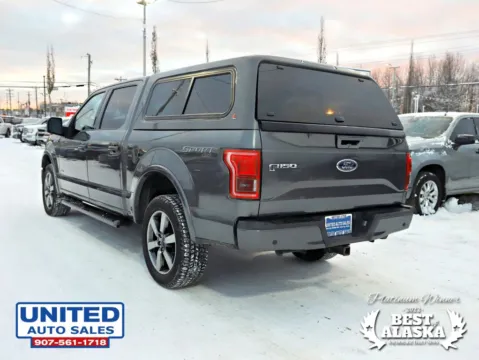 More photos of 2017 Ford F-150 SuperCrew Cab Lariat Pickup 4D 5 1/2 ft at United Auto Sales, AK