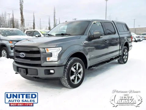 Another view of 2017 Ford F-150 SuperCrew Cab Lariat Pickup 4D 5 1/2 ft for sale in Anchorage, AK at United Auto Sales