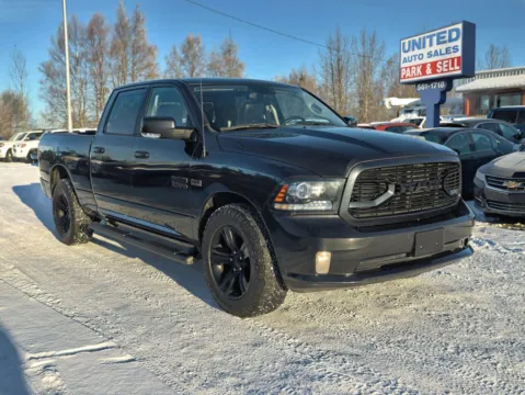 Black 2018 Ram 1500 Crew Cab Sport Pickup 4D 6 1/3 ft for sale in Anchorage, AK