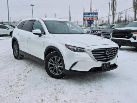 White 2022 MAZDA CX-9 Touring Sport Utility 4D for sale in Anchorage, AK
