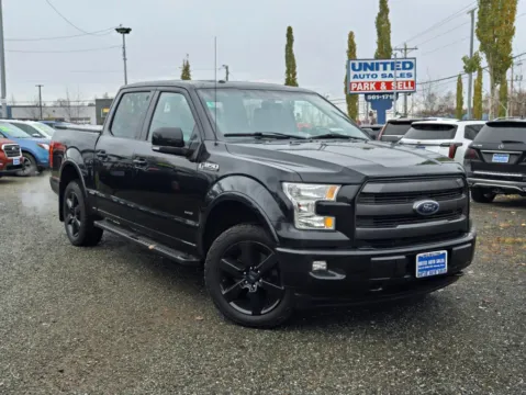 Black 2017 Ford F-150 SuperCrew Cab Limited Pickup 4D 5 1/2 ft for sale in Anchorage, AK