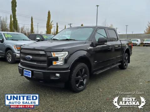 Another view of 2017 Ford F-150 SuperCrew Cab Limited Pickup 4D 5 1/2 ft for sale in Anchorage, AK at United Auto Sales