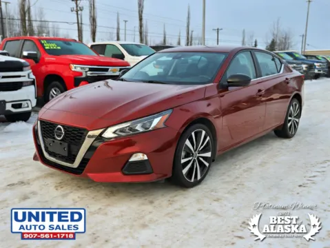 Another view of 2021 Nissan Altima 2.5 SR Sedan 4D for sale in Anchorage, AK at United Auto Sales
