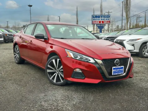 Red 2021 Nissan Altima 2.5 SR Sedan 4D for sale in Anchorage, AK