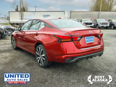 Another view of 2021 Nissan Altima 2.5 SR Sedan 4D for sale in Anchorage, AK at United Auto Sales