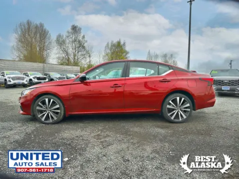 Photos of 2021 Nissan Altima 2.5 SR Sedan 4D for sale in Anchorage, AK at United Auto Sales