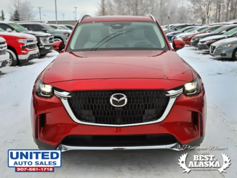 Photos of 2024 MAZDA CX-90 PHEV Premium Plus Sport Utility 4D for sale in Anchorage, AK at United Auto Sales