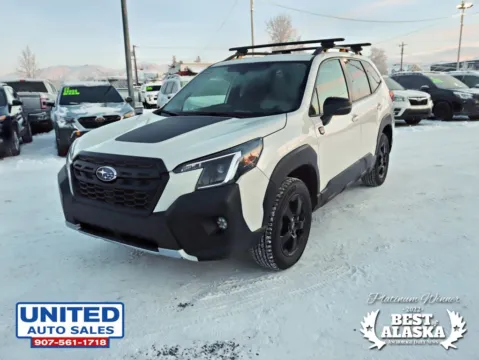 Another view of 2022 Subaru Forester Wilderness Sport Utility 4D for sale in Anchorage, AK at United Auto Sales