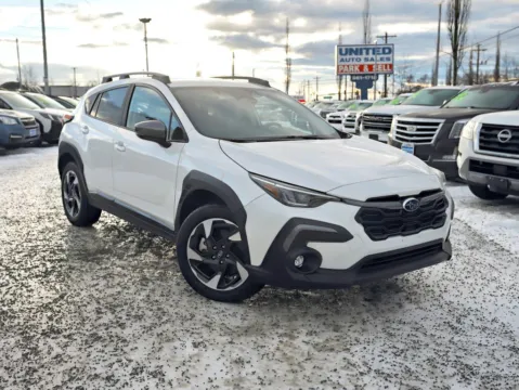 White 2024 Subaru Crosstrek Limited Sport Utility 4D for sale in Anchorage, AK
