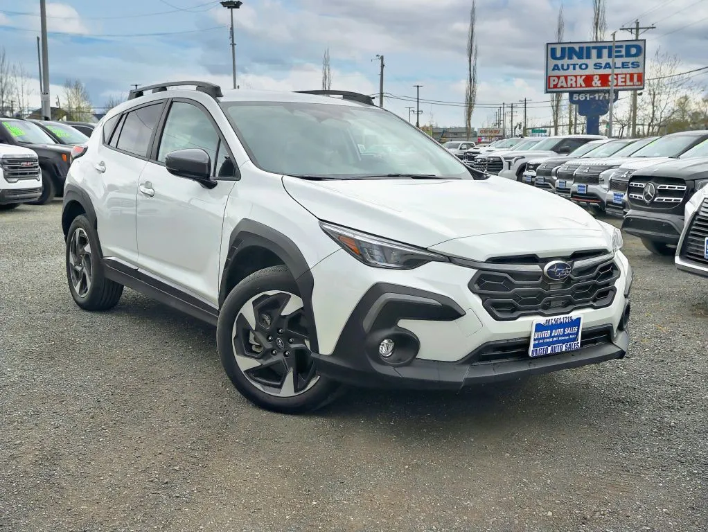 White 2024 Subaru Crosstrek Limited Sport Utility 4D for sale in Anchorage, AK