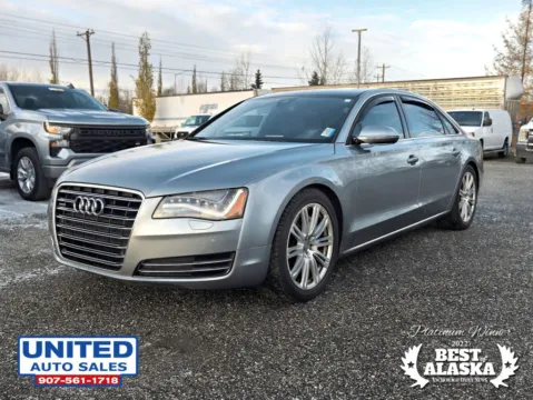 Another view of 2012 Audi A8 L 4.2 Quattro Sedan 4D for sale in Anchorage, AK at United Auto Sales