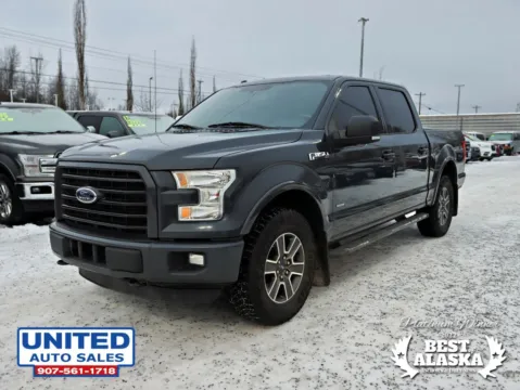 Another view of 2016 Ford F-150 SuperCrew Cab XLT Pickup 4D 5 1/2 ft for sale in Anchorage, AK at United Auto Sales