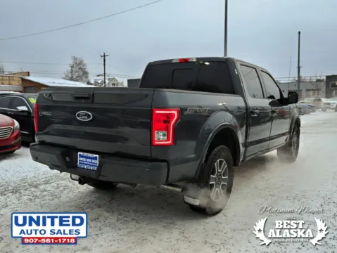 More photos of 2016 Ford F-150 SuperCrew Cab XLT Pickup 4D 5 1/2 ft at United Auto Sales, AK